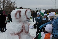 Окружной конкурс ЮВАО &quot;Парад снеговиков&quot;